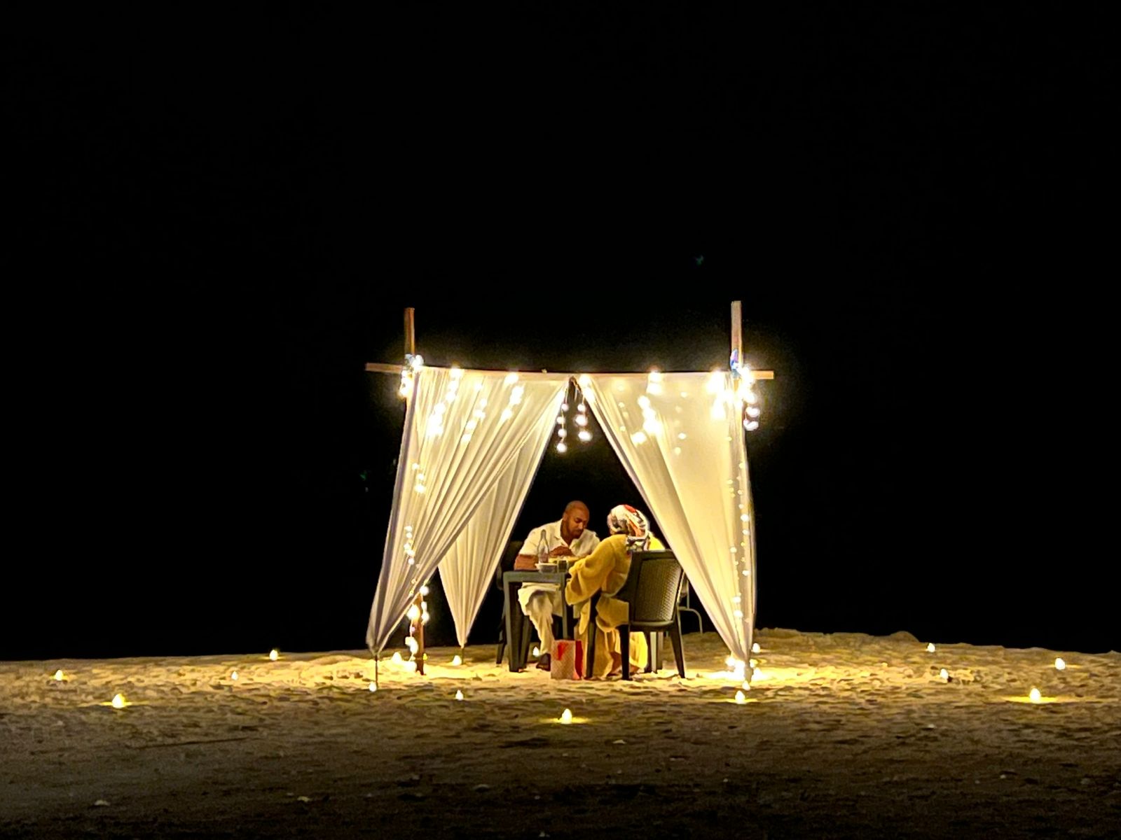 Romantic Beach Dinner
